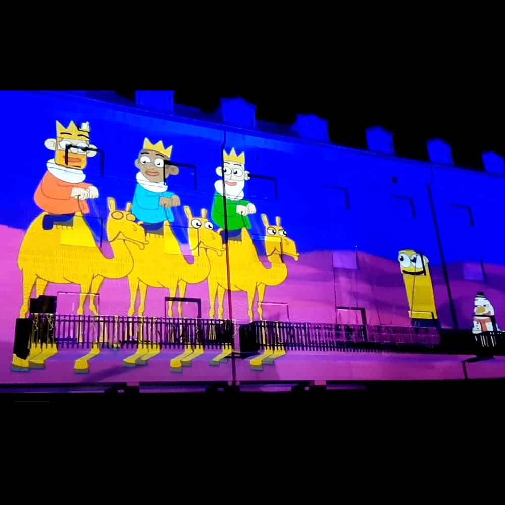 Video Mapping en Madrid